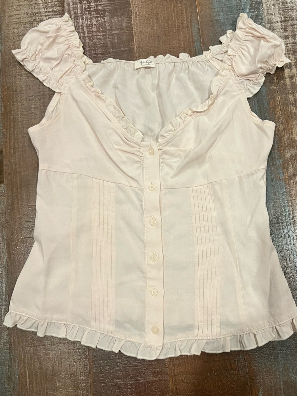 J. Galt blouse ivory Brandy Melville